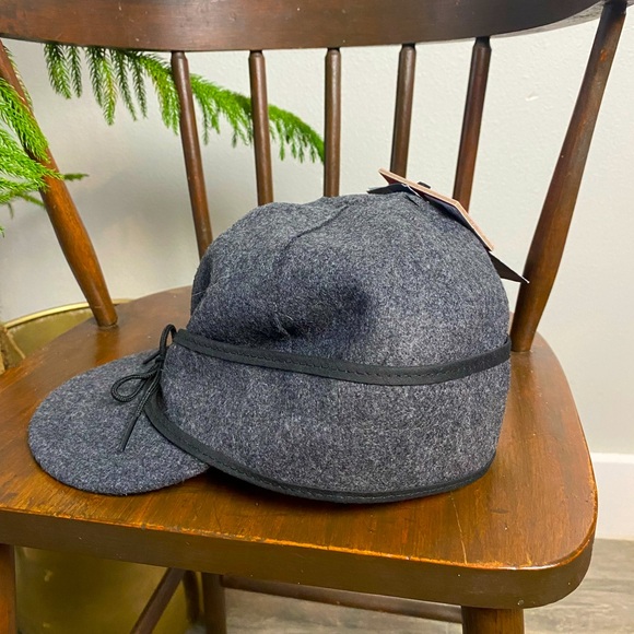 Stormy Kromer The Northwoods Trapper Hat in Charcoal main image 0